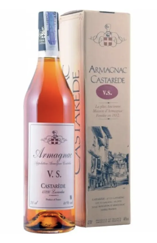 Арманьяк Castarede VS 40% 0,7л коробка